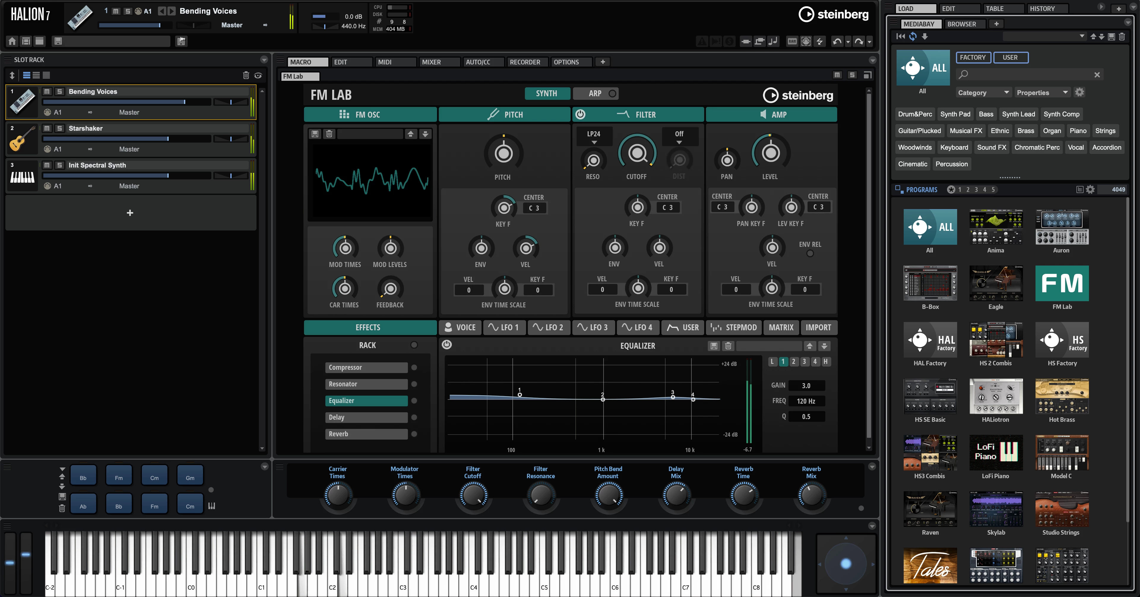 Steinberg HALion screenshot 1